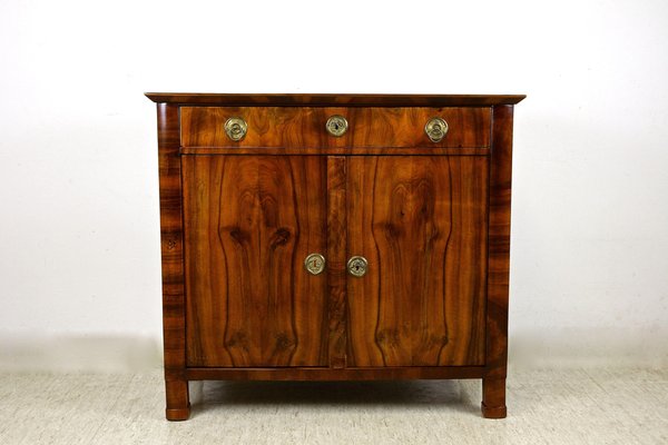 Biedermeier Nutwood Commode, Austria, 1830s-TQA-1322279