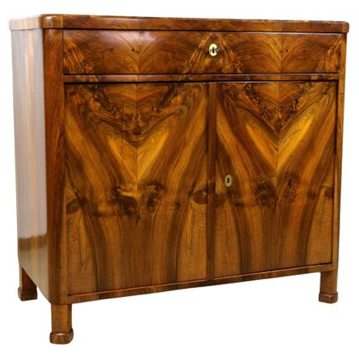 Biedermeier Nutwood Commode, Austria, 1835-TQA-1322281