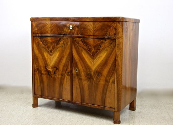 Biedermeier Nutwood Commode, Austria, 1835-TQA-1322281