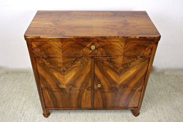 Biedermeier Nutwood Commode, Austria, 1835-TQA-1322281