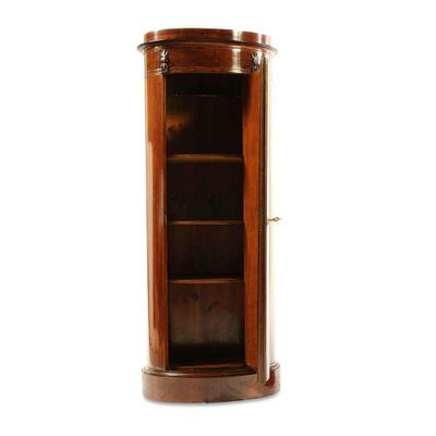 Biedermeier Pillar Cabinet, Denmark, 1830-OGW-1680717