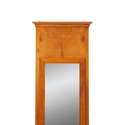 Biedermeier Pillar Mirror in Cherry Tree, 1830s-GCQ-1723791