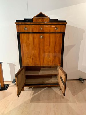 Biedermeier Secretaire in Cherry Veneer, South Germany, 1820s-NNB-907021