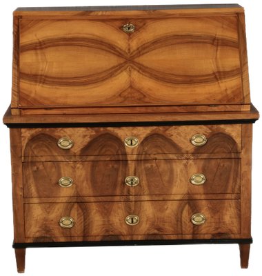 Biedermeier Secretary in Walnut, 1820s-DXD-1790760