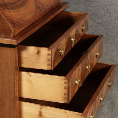 Biedermeier Secretary in Walnut, 1820s-DXD-1790760