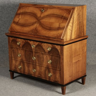 Biedermeier Secretary in Walnut, 1820s-DXD-1790760