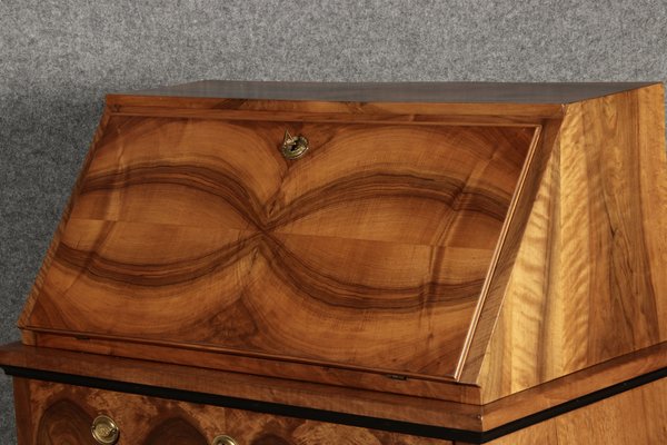 Biedermeier Secretary in Walnut, 1820s-DXD-1790760