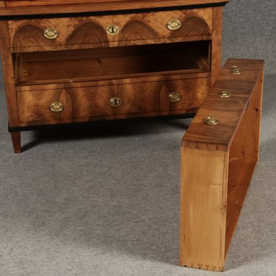 Biedermeier Secretary in Walnut, 1820s-DXD-1790760