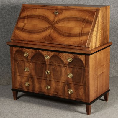 Biedermeier Secretary in Walnut, 1820s-DXD-1790760