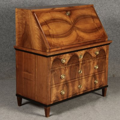 Biedermeier Secretary in Walnut, 1820s-DXD-1790760