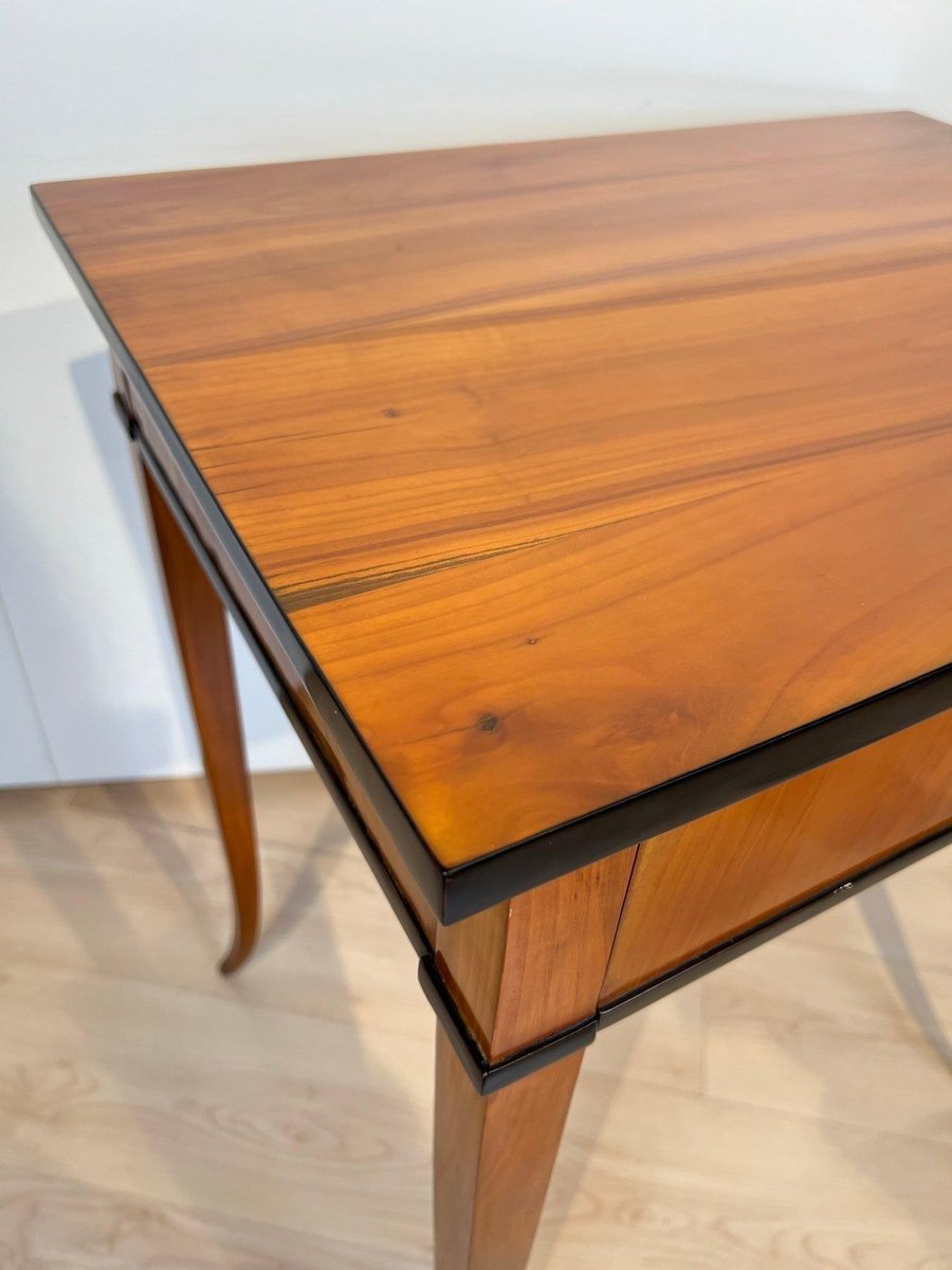 Biedermeier Sewing Table in Cherry Wood, 1825