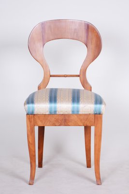 Biedermeier Side Chair in Cherry-Tree & New Upholstery, Austria, 1820s-WHY-1777968