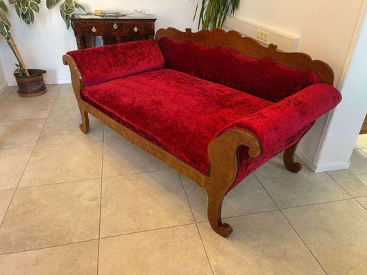 Biedermeier Sofa in Walnut-PXE-2023324