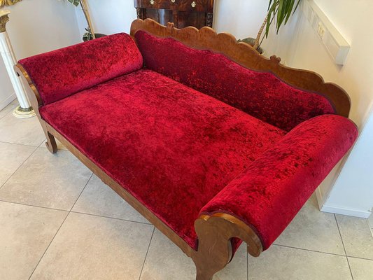 Biedermeier Sofa in Walnut-PXE-2023324