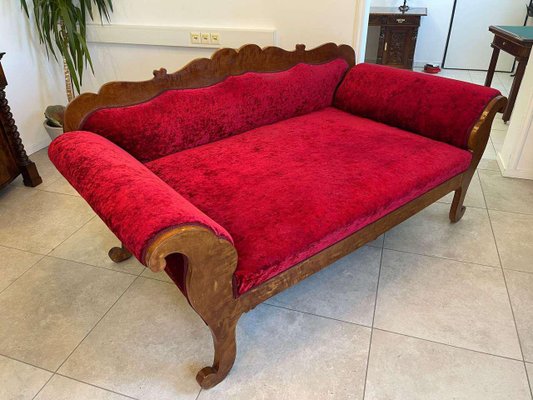 Biedermeier Sofa in Walnut-PXE-2023324