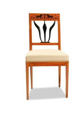 Biedermeier Style Dining Chairs, Bonn, 1890, Set of 4-OGW-1680724