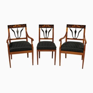 Biedermeier Style Living Room Set, 1900, Set of 4-OGW-1680852