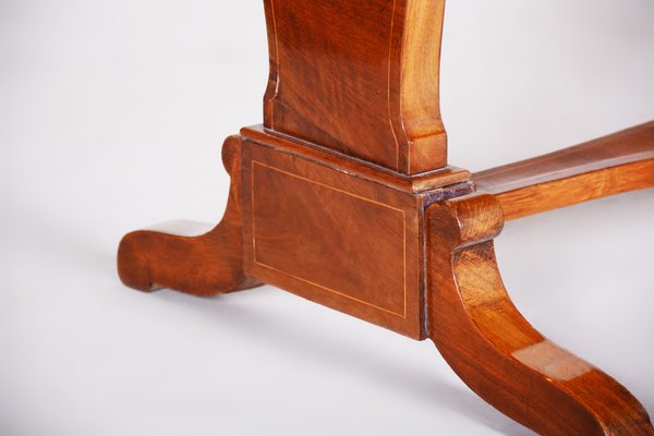 Biedermeier Table in Walnut, 1840s-WHY-1768438