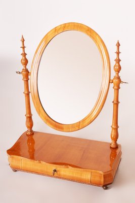 Biedermeier Table Mirror in Cherry Tree, 1860s-WHY-1768445