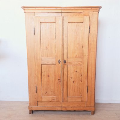 Biedermeier Two-Door Softwood Cabinet, 1850s-WK-2020041