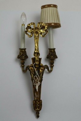 Biedermeier Wall Lamp in Bronze-ESB-1376783