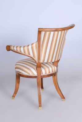 Biedermeier Walnut Armchair by Josef Danhauser, 1820s-WHY-1734175