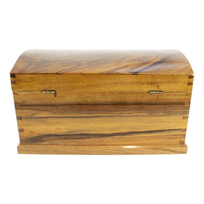 Biedermeier Walnut Miniature Blanket Chest-WFJ-1162108