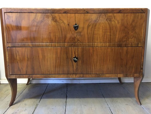 Biedermeier Walnut Veneer Commode, 1810-RVU-1114963