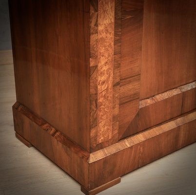 Biedermeier Walnut Wood Wardrobe, 1840s-UH-2028070