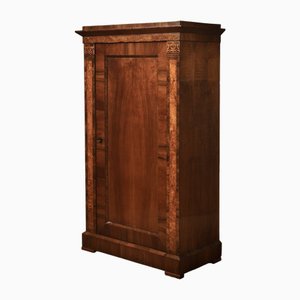 Biedermeier Walnut Wood Wardrobe, 1840s-UH-2028070