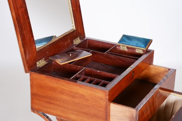 Biedermeier Worktable in Mahogany, Germany, 1820s-WHY-1778007