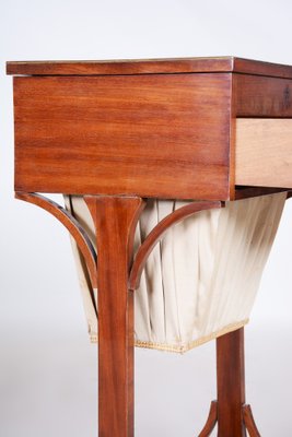 Biedermeier Worktable in Mahogany, Germany, 1820s-WHY-1778007