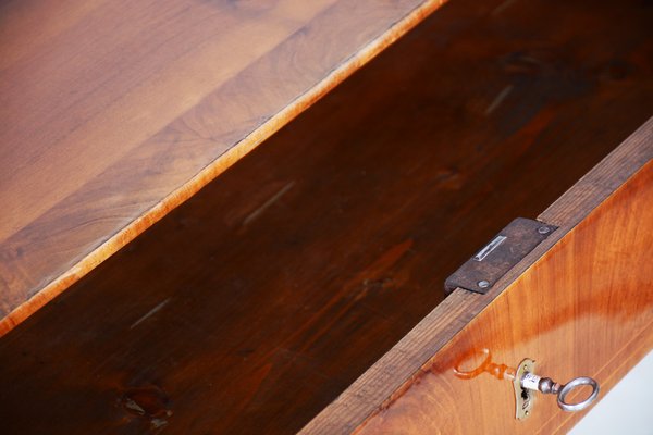 Biedermeier Writing Desk in Walnut, 1830s-WHY-1768441