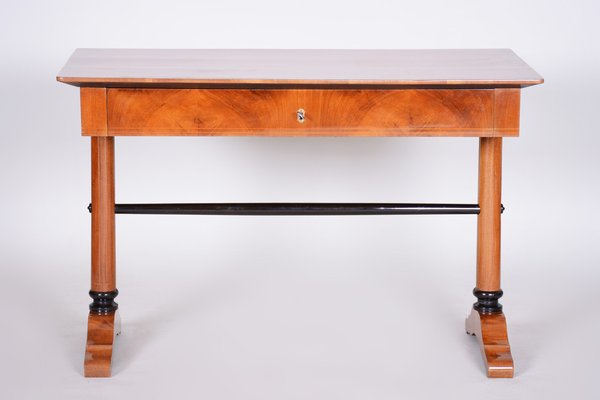 Biedermeier Writing Desk in Walnut, 1830s-WHY-1768441