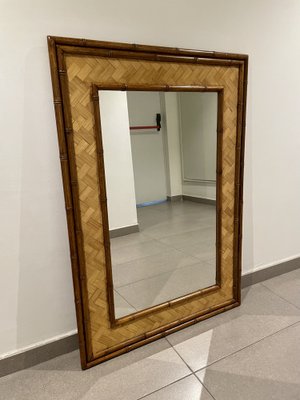 Big Bamboo Mirror from Martinique-OPE-979491