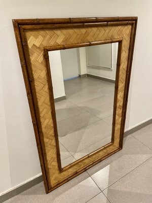 Big Bamboo Mirror from Martinique-OPE-979491