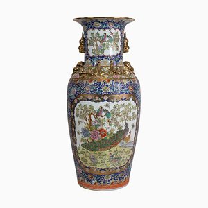 Big Chinese Qing Dynasty or Tongzhi Porcelain Vases-WFJ-952233