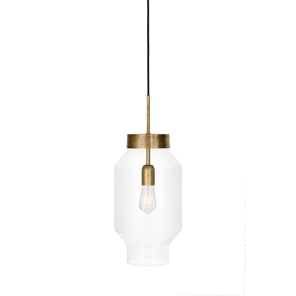 Big Clear Glass Phenomenon Ceiling Lamp by Sabina Grubbeson for Konsthantverk