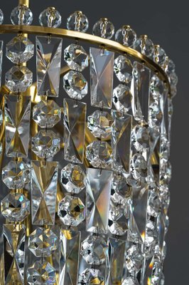 Big Crystal Chandelier from Bakalowits & Söhne, Vienna, 1950s-SPD-1066652