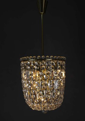 Big Crystal Chandelier from Bakalowits & Söhne, Vienna, 1950s-SPD-1066652