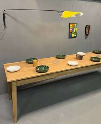 Big Farm Table in Ash with Zone Feet-WKI-1335532