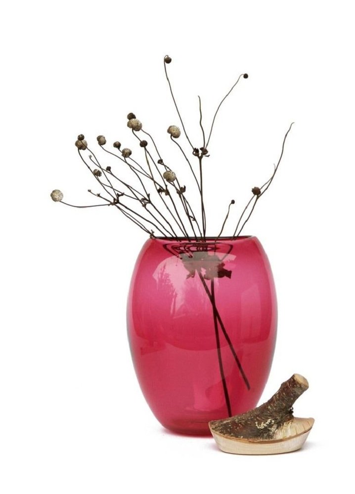 Big Hot Pink Branch Bowl by Pia Wüstenberg