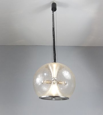 Big Mid-Century Globe Ceiling Lamp from Doria Leuchten-FPY-1160933