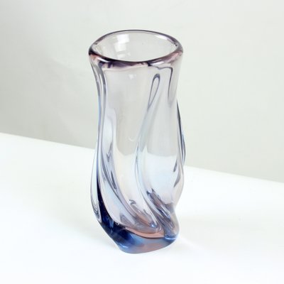 Big Murano Glass Vase by Hospodka, Czechoslovakia, 1960s-UL-1784121