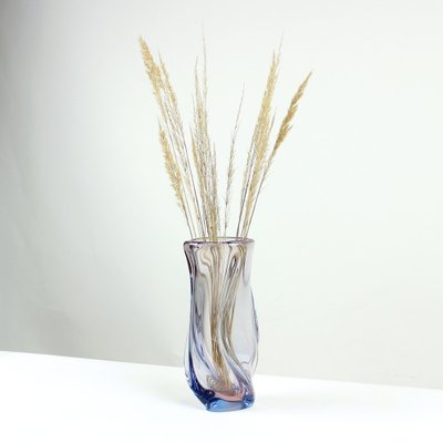 Big Murano Glass Vase by Hospodka, Czechoslovakia, 1960s-UL-1784121