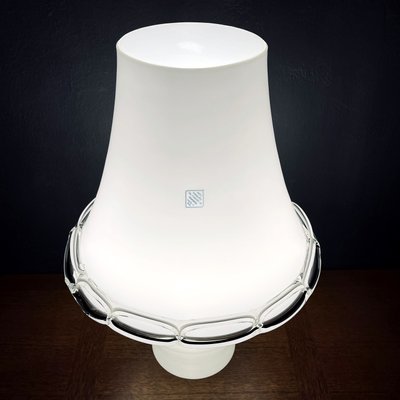 Big Murano Mushroom Table Lamp from Vetri, Italy, 1970s-WQC-938613