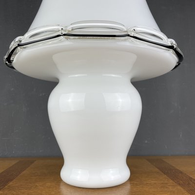 Big Murano Mushroom Table Lamp from Vetri, Italy, 1970s-WQC-938613