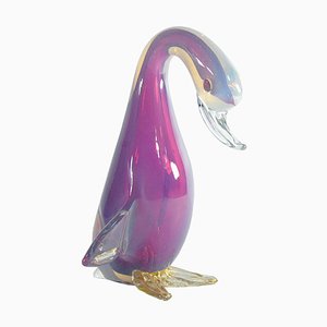 Big Opalescent Glass Duck from Archimede Seguso, 1960s-GIW-1793633