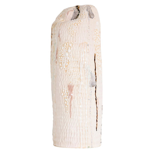 Big Pale Asparagus Decorative Object by Laura Pehkonen