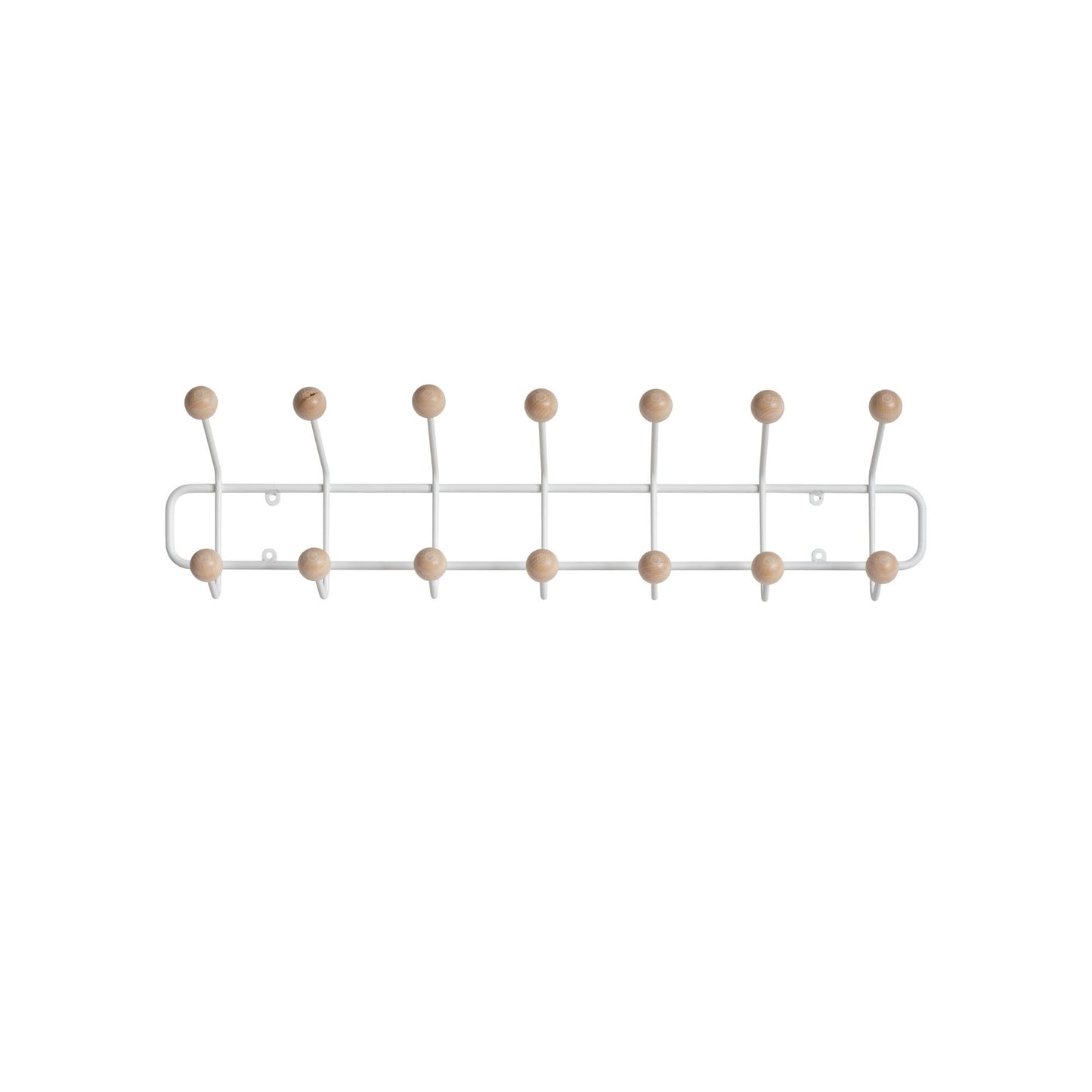 Bill Horizontal Coat Rack Small by Maze #White